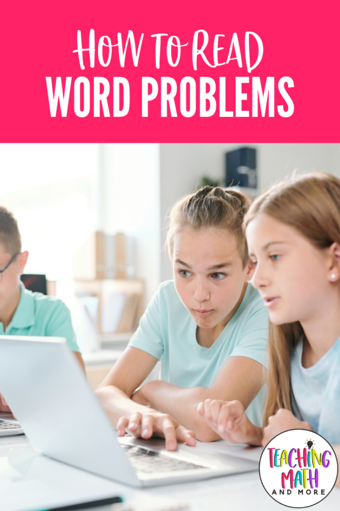 How to Teach Struggling Readers Problem Solving in Math - Teaching Math ...