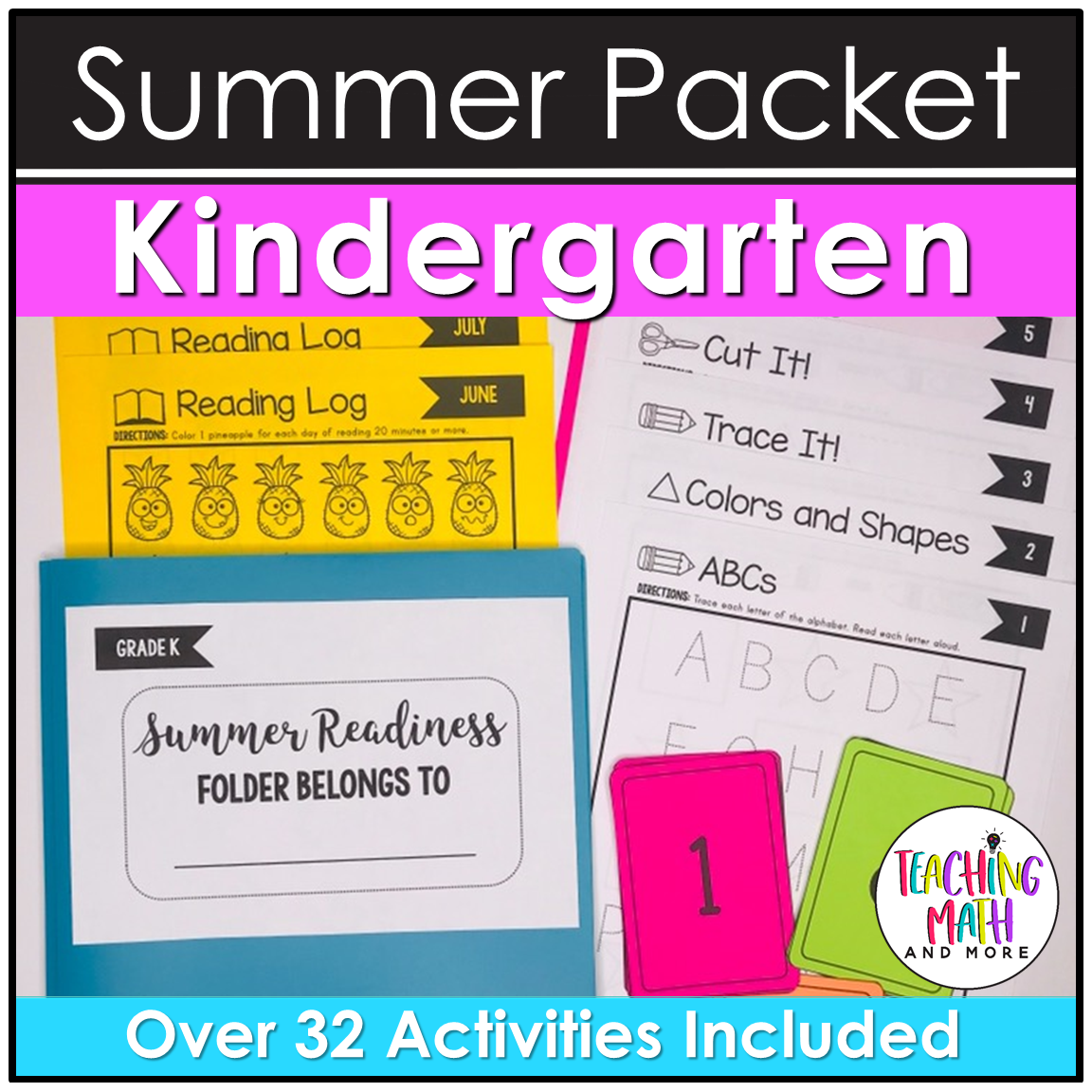 kindergarten-summer-packet-teaching-math-and-more