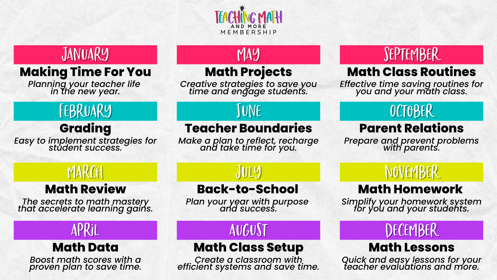 Teaching Math And More Membership - Teaching Math And More