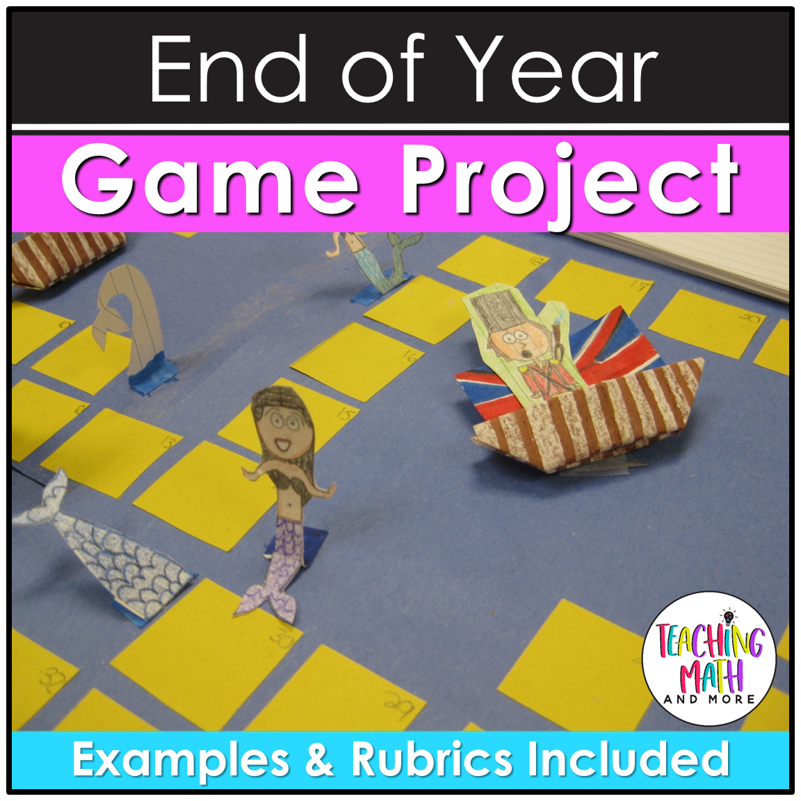 End of Year - Build a Board Game STEM Project